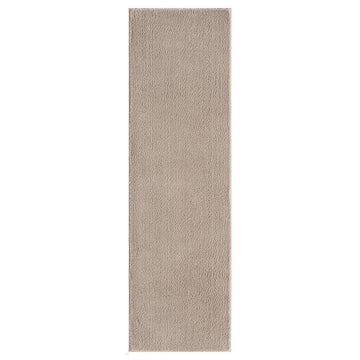 Washable Comfy Plain CMF00 Dark Beige Runner-Desire Rugs-Rug Love - The Most Loved Rug Store